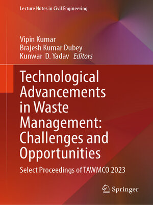 cover image of Technological Advancements in Waste Management
